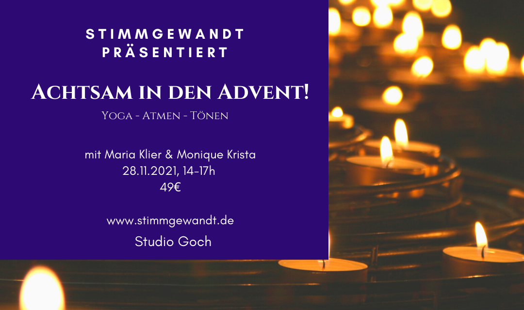 Workshop: Achtsam in den Advent